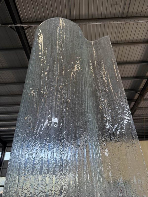 Multiple curved tempered glass