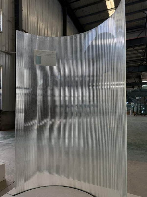 Single curved tempered glass
